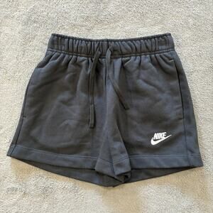 Nike Black Fleece Shorts Athletic Gym Sportswear DQ5802-010 Women's Size XS